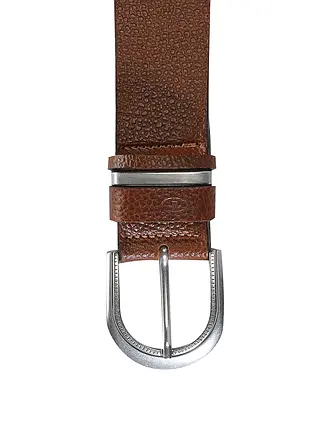 TOM TAILOR | Ceinture en cuir TTSANDRA | braun
